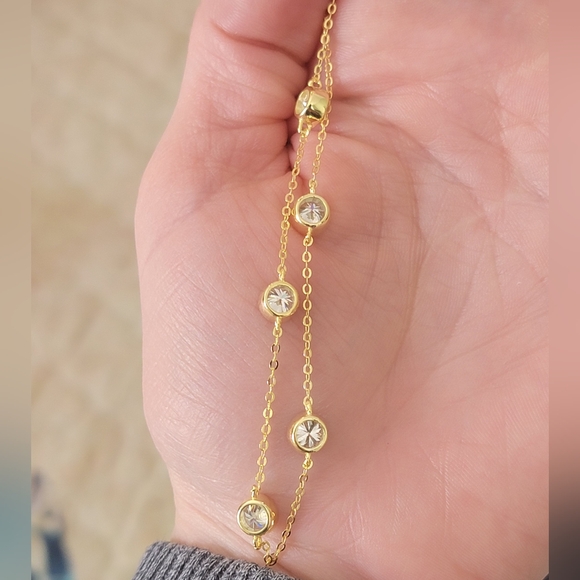 2.5 carat Moissanite necklace - Picture 4 of 5